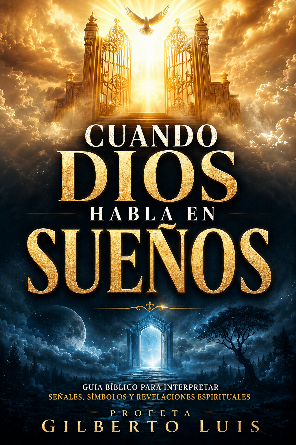 Book cover of Cuando Dios Habla en Sueños by Prophet Gilberto Luis
